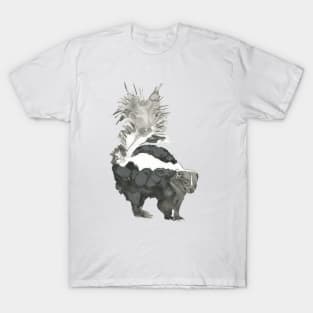 Skunk Painting T-Shirt